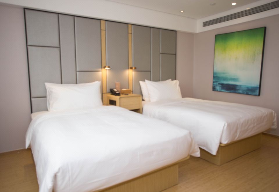 商务双床房+禅意茶席+甄选安稳助眠