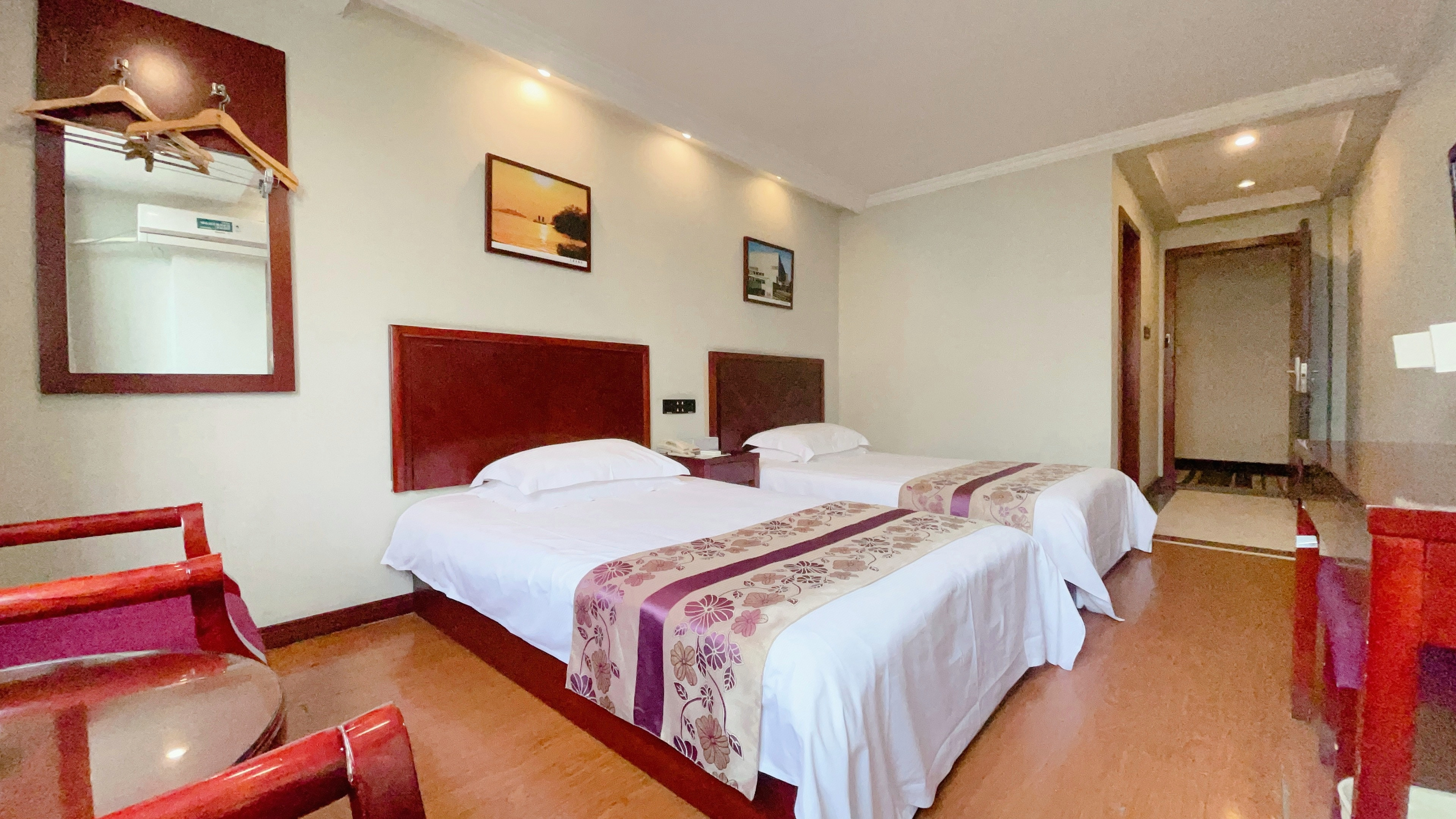 AI智能双床房（智能客控+优质床垫）