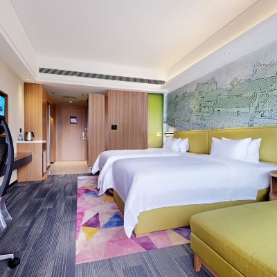 豪華園景雙床房 佛山西樵山希爾頓歡朋酒店優惠