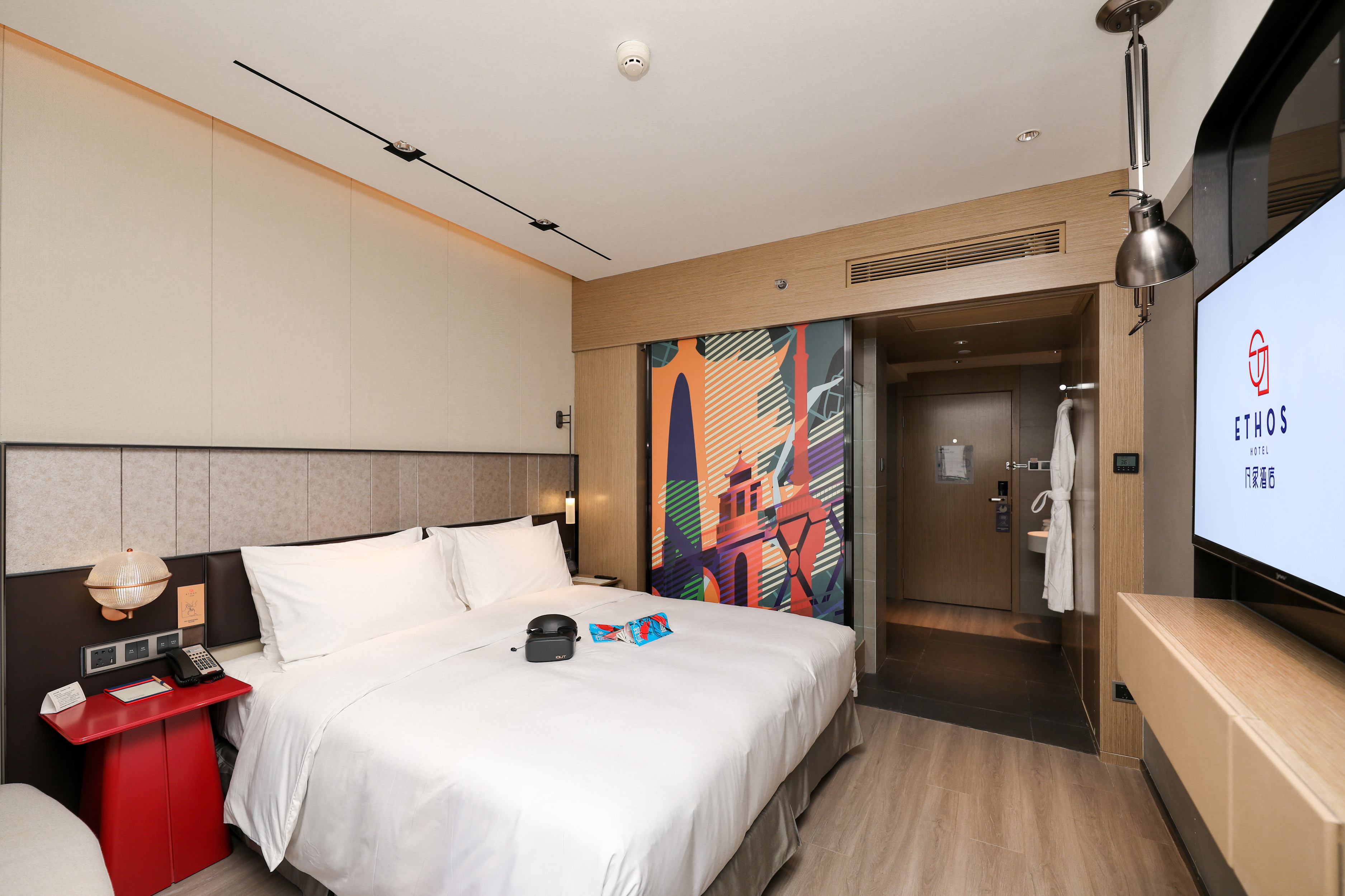 凡象大床房｜开放式阳台+智能投屏