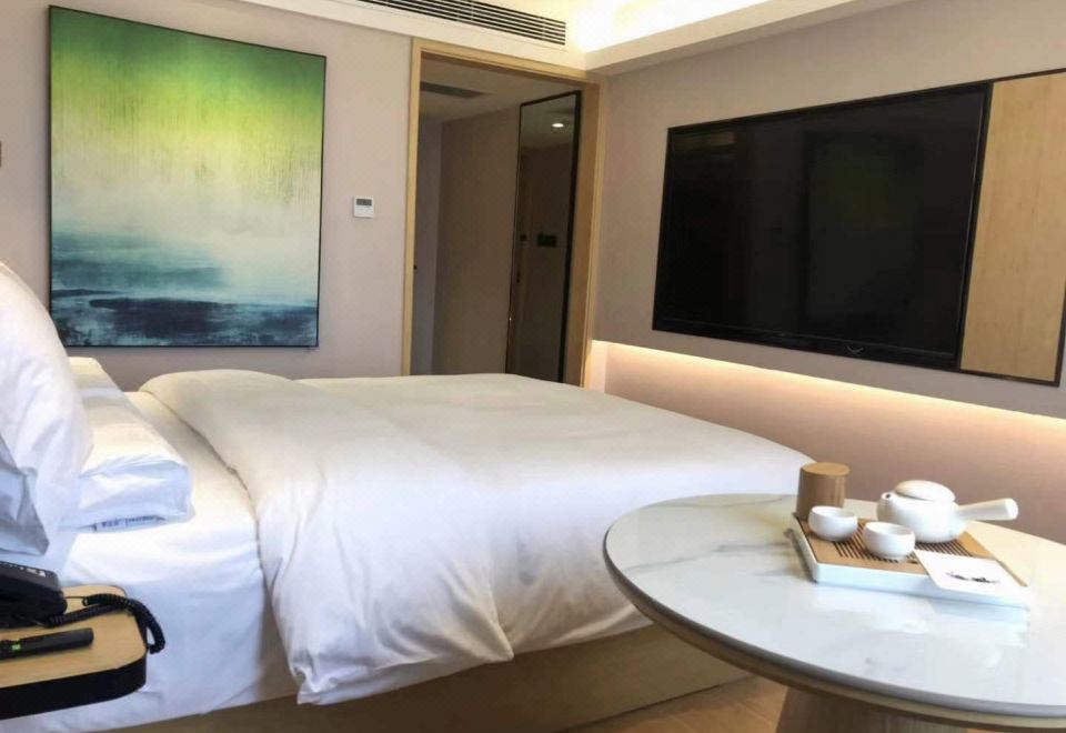 舒压高级大床房+禅意茶席+舒逸深眠