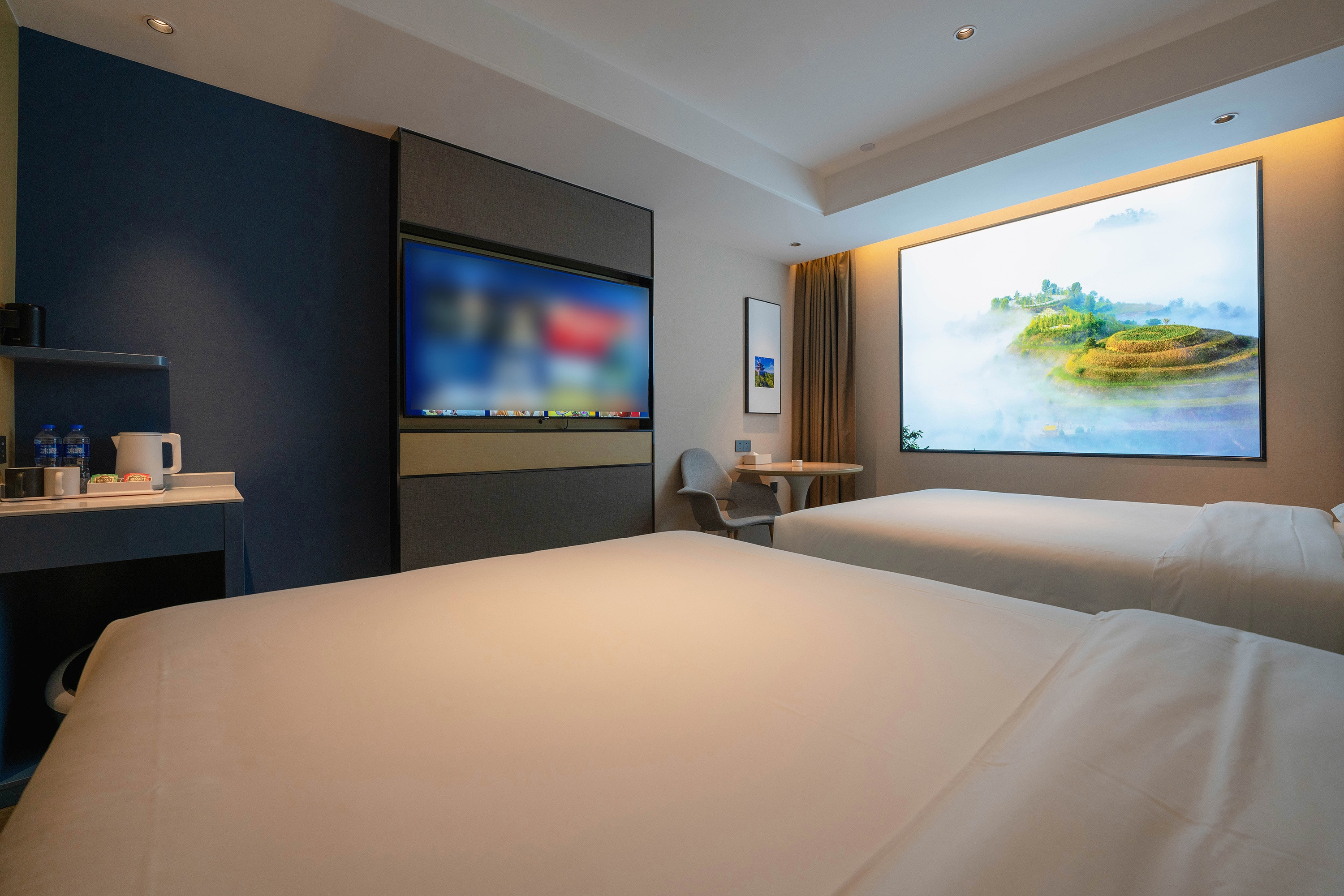 智慧观影双床房（私密空间）