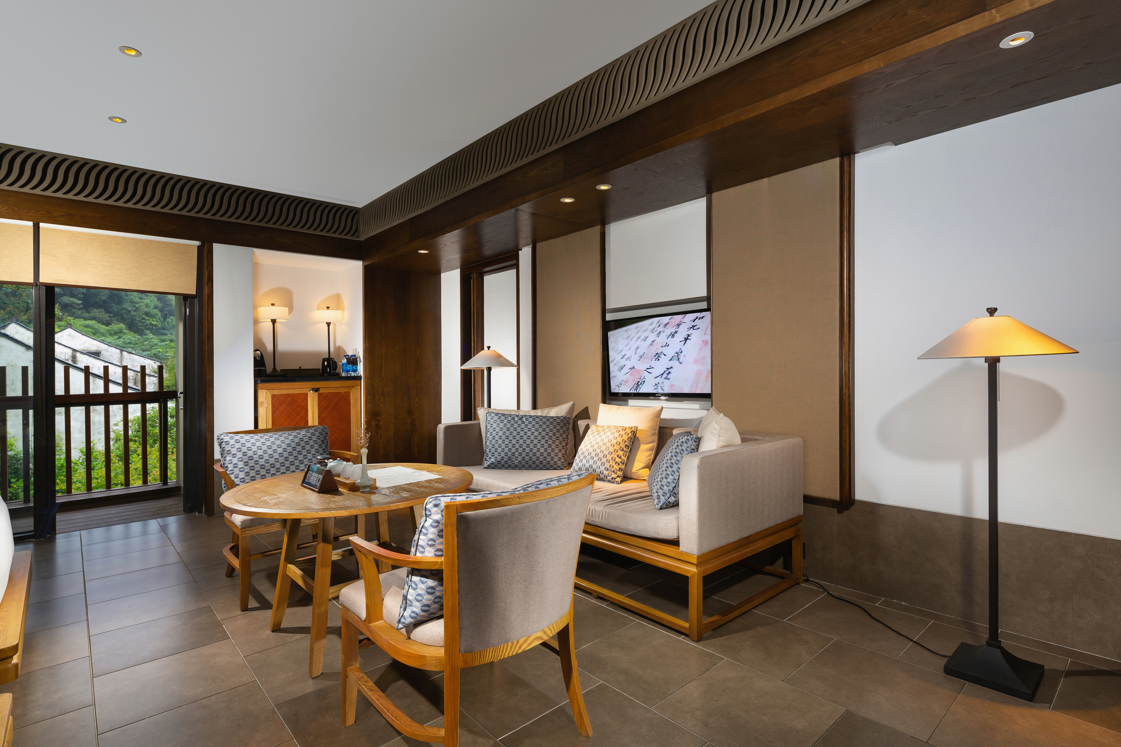 宛委阁双床房丨景观露台