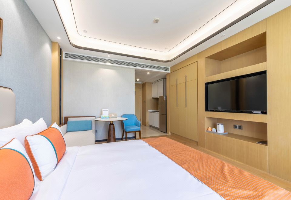 辰睿·智滙观景房|落地窗·冰箱洗衣机·金可儿床垫|