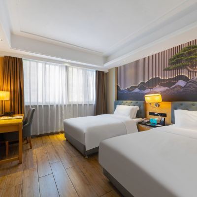 悅雅精品雙床房（舒適床品+採光好） 華雅·雲縵飯店（岳陽樓區火車站店）優惠