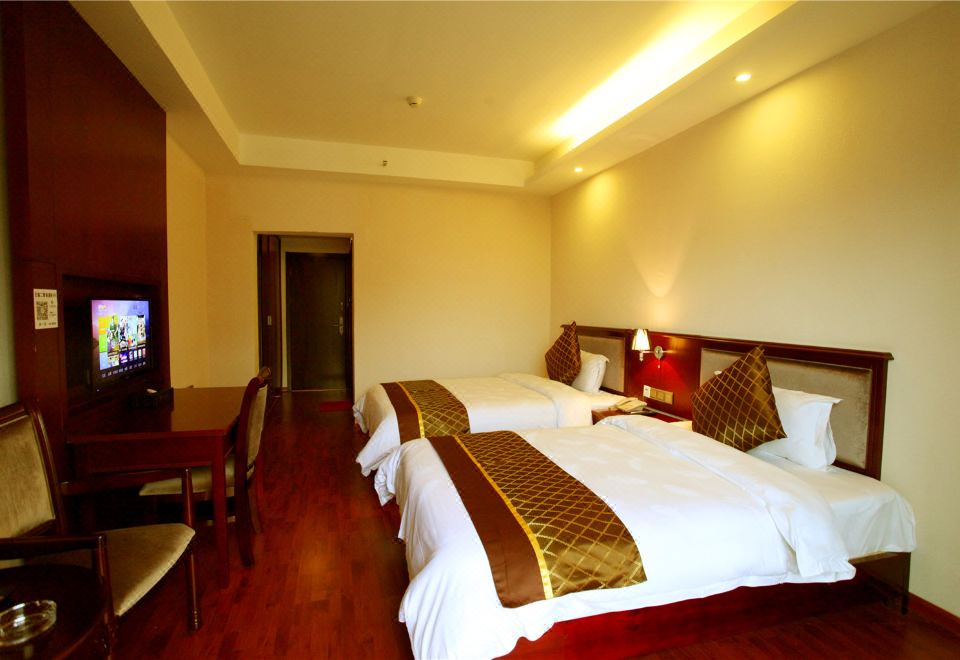 愜林丨豪華雙床房（通透采光+休閑沙發+私享小陽臺）