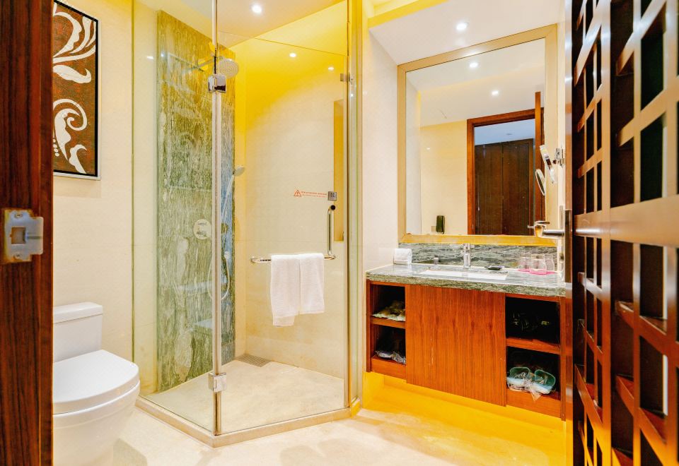 溫泉雙臥室高級套房（溫泉水+觀景大陽臺）