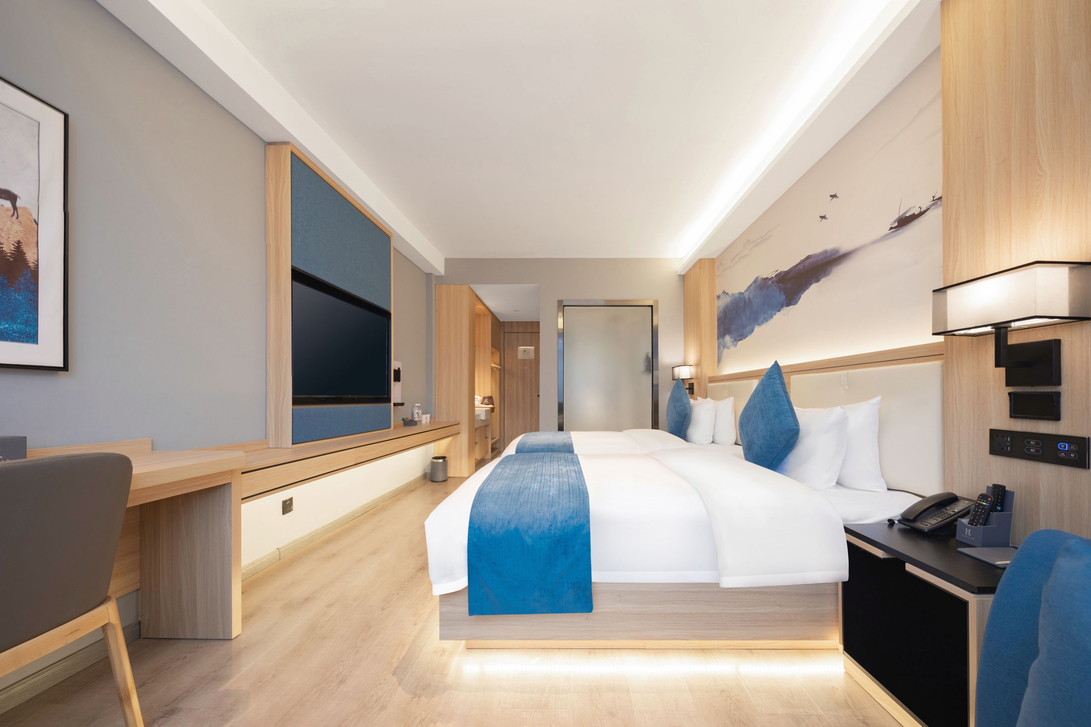 智能豪华双床房（智能语音客控+即开即饮净饮机+加湿器）