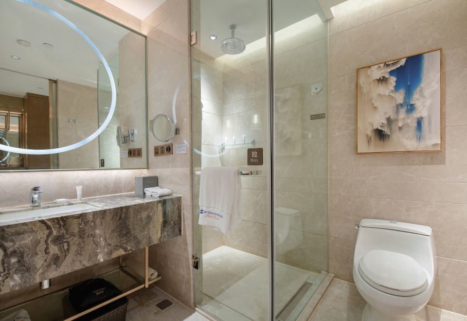 温德姆高空城景双床房-愈养