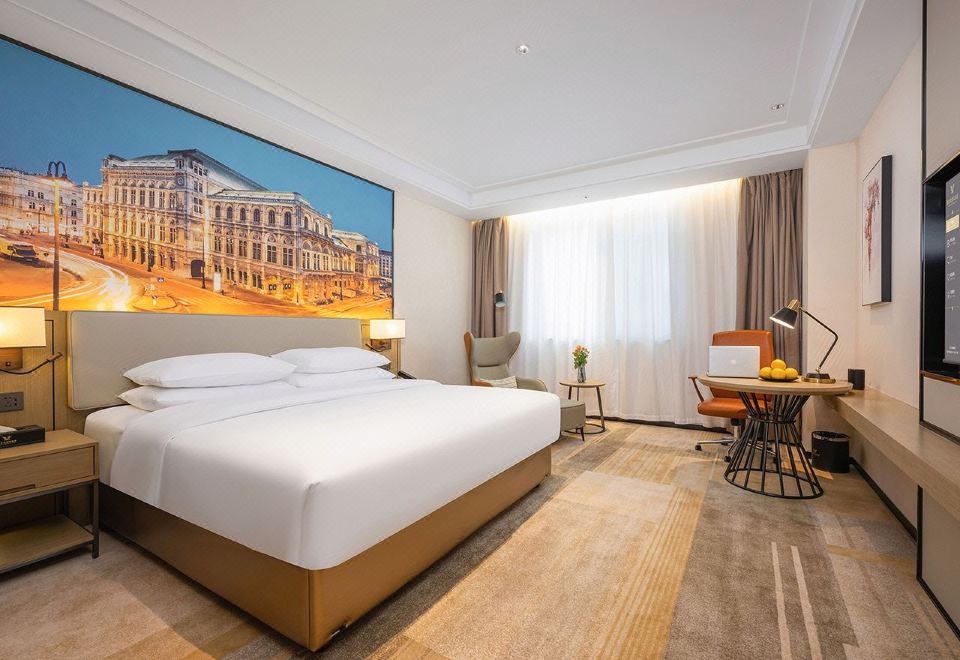 商务大床房（安静助眠+閲读躺椅+朝南阳光房）