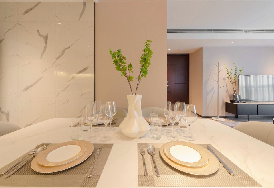 雅致二居室|厨房设备+冰箱+洗烘一体机+哈曼卡顿音响