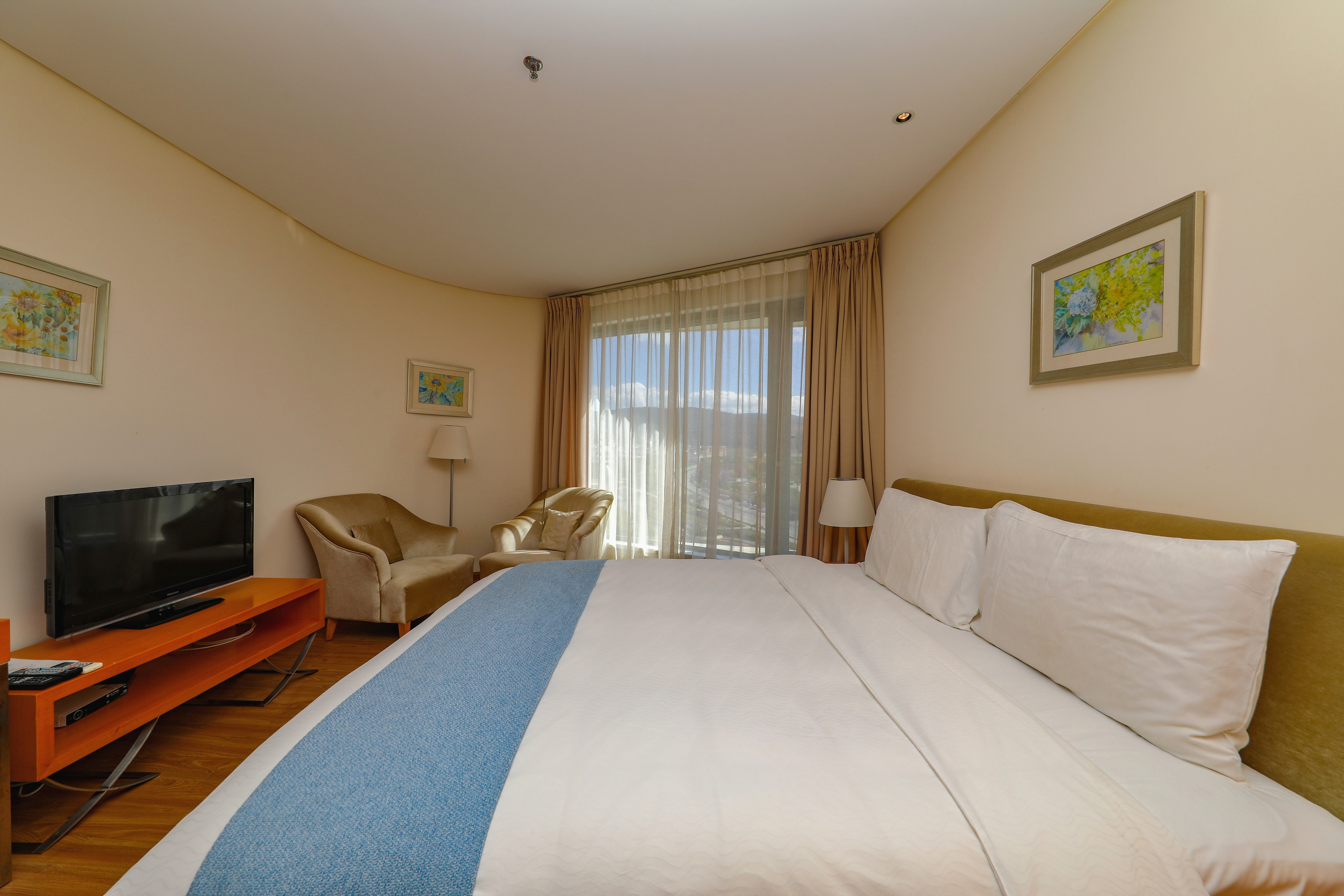 高級湖景大床房