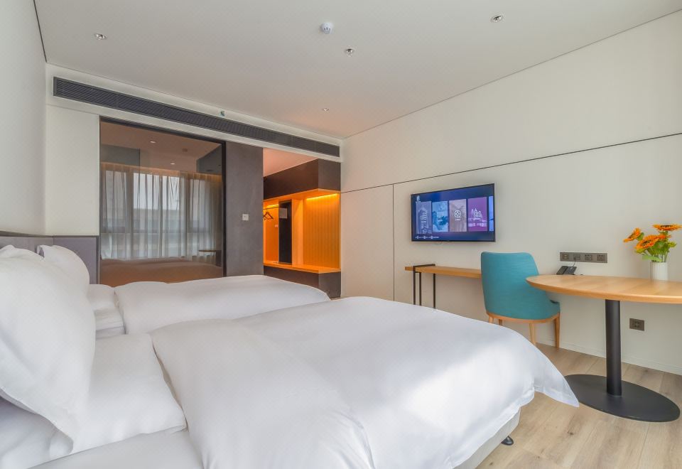 精緻雙床房（金可兒護脊床墊+乾濕三分離區+康乃馨星級布草）