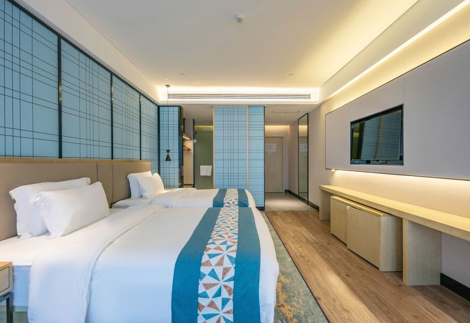 商务标准间（品质床垫+超大落地窗+乾湿分离）