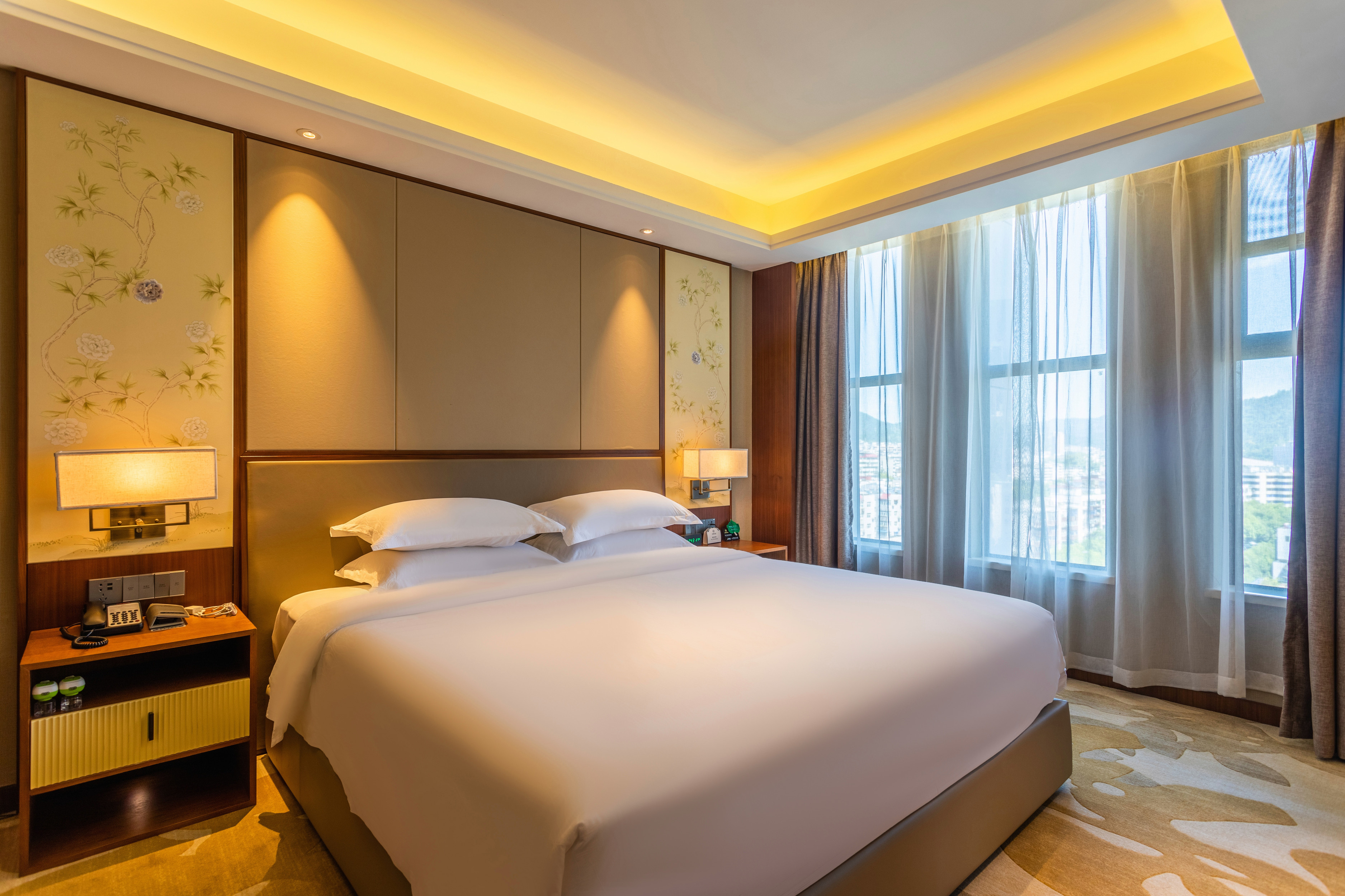 高级园林大床房