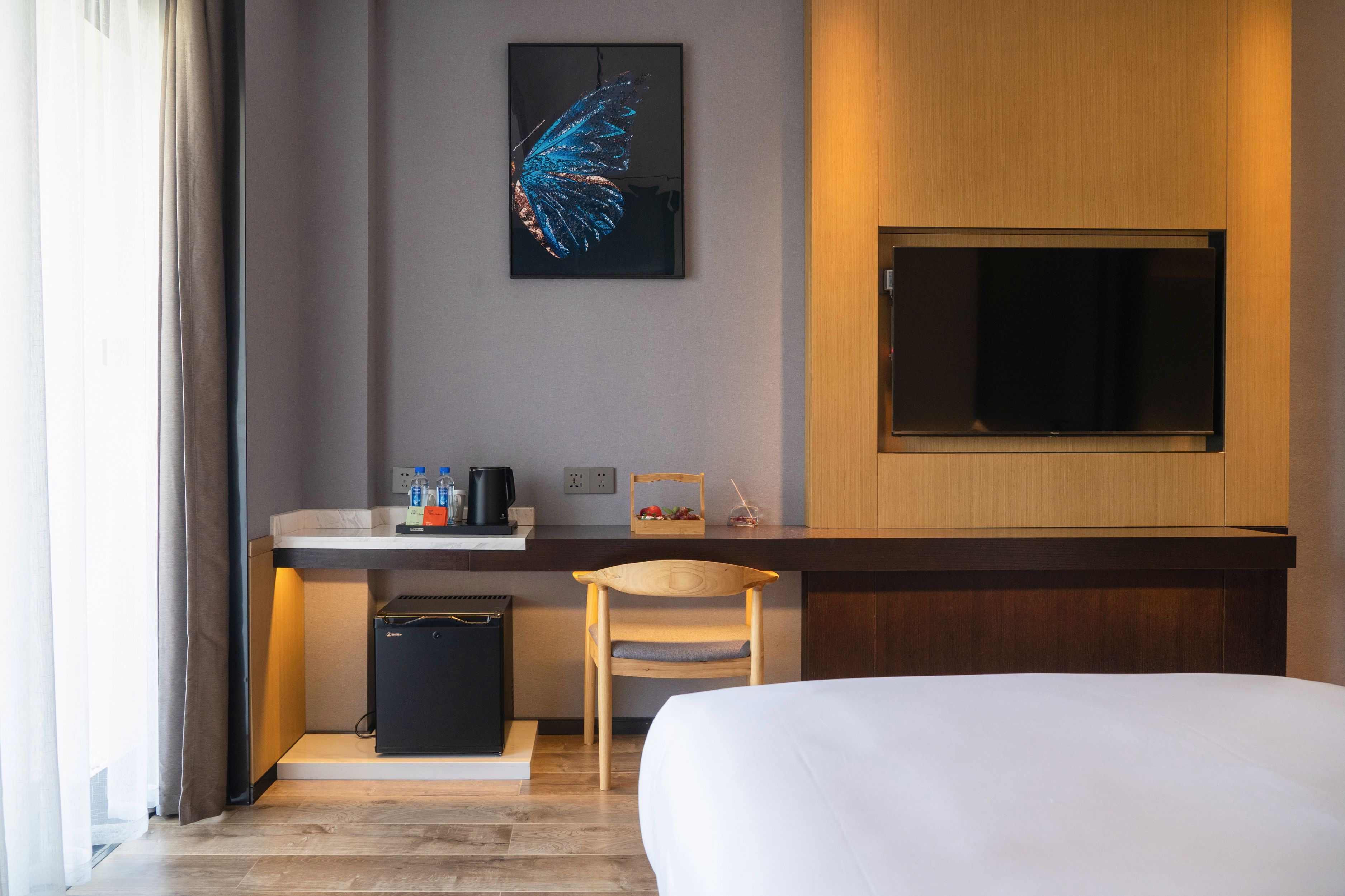 观岚?全景阳台双床房『观景阳台+休闲沙发』