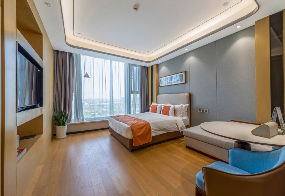 辰睿·智滙观景房|落地窗·冰箱洗衣机·金可儿床垫|