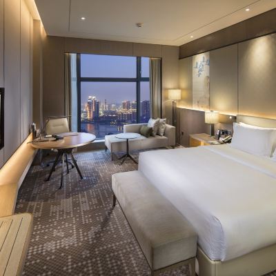 豪華灣景大床房 廈門海滄正元希爾頓逸林飯店優惠