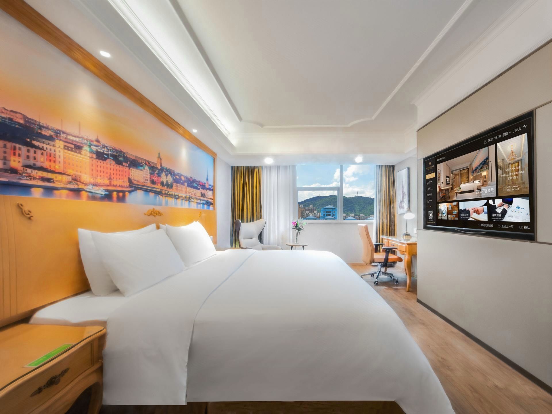 無憂&酣然 | 豪華大床房 ［超大床+65寸液晶電視］