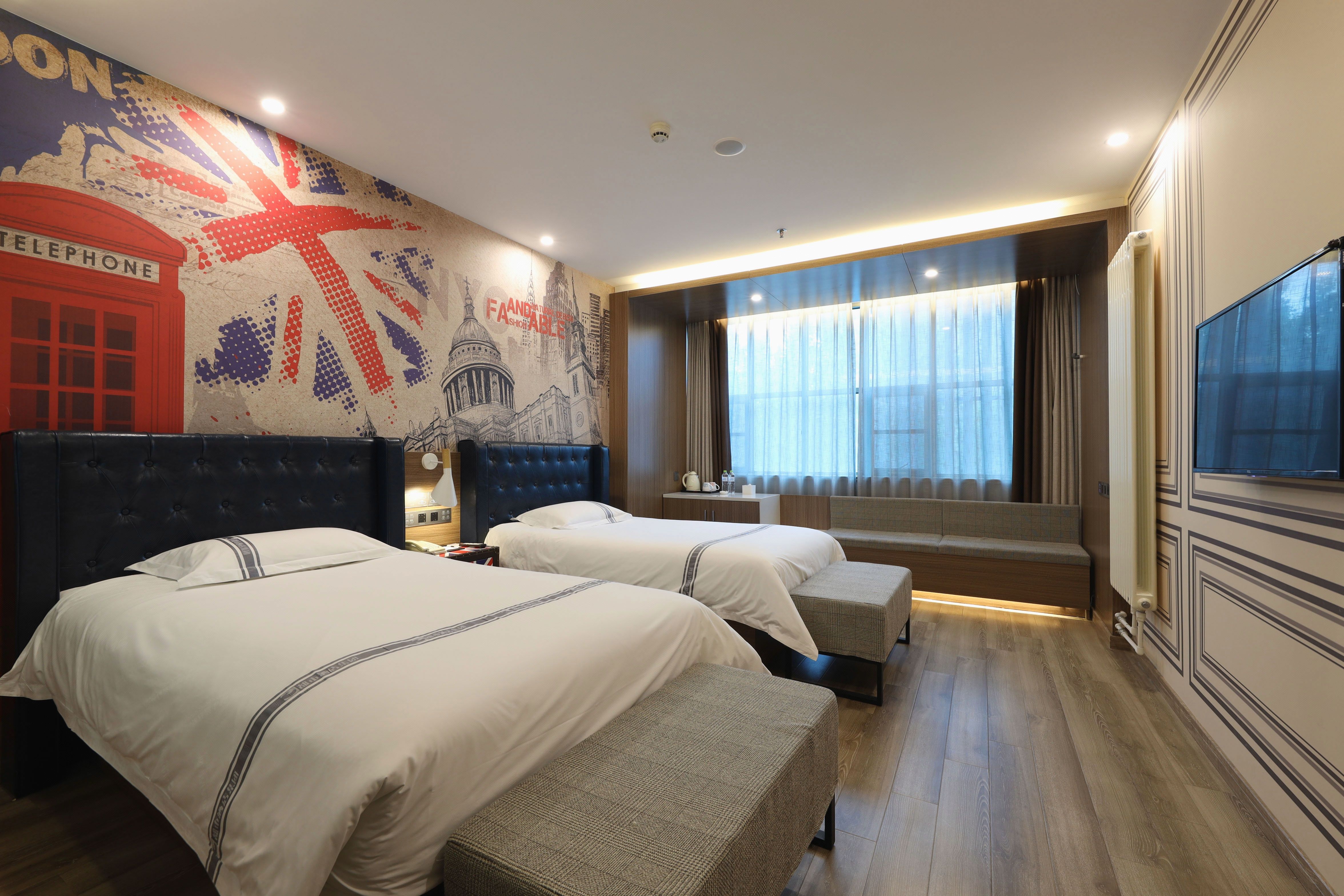 花园尊享双床房