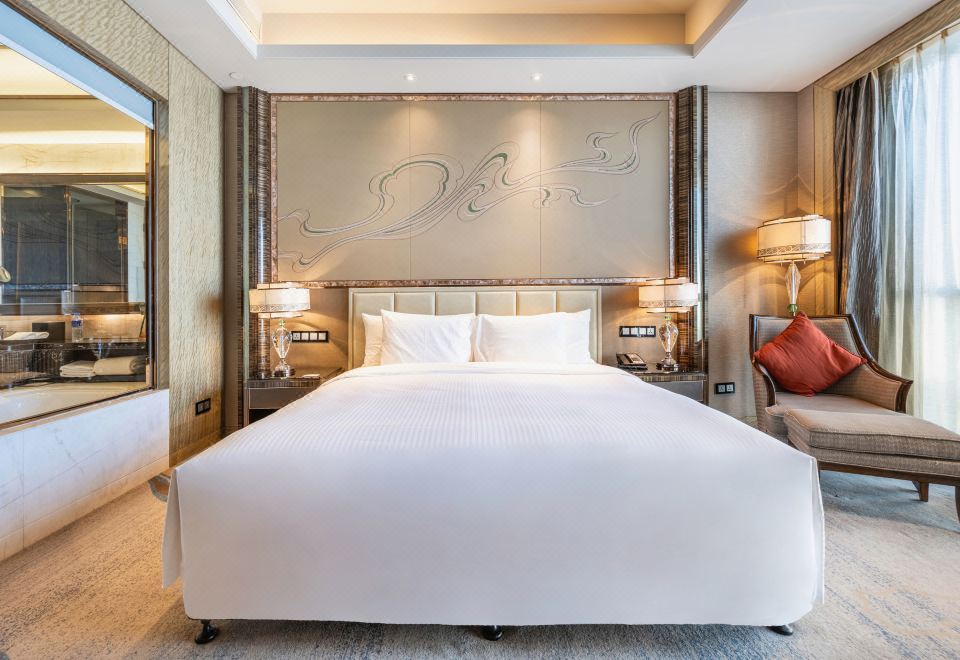Wanda Vista LanzhouDeluxe Queen Room