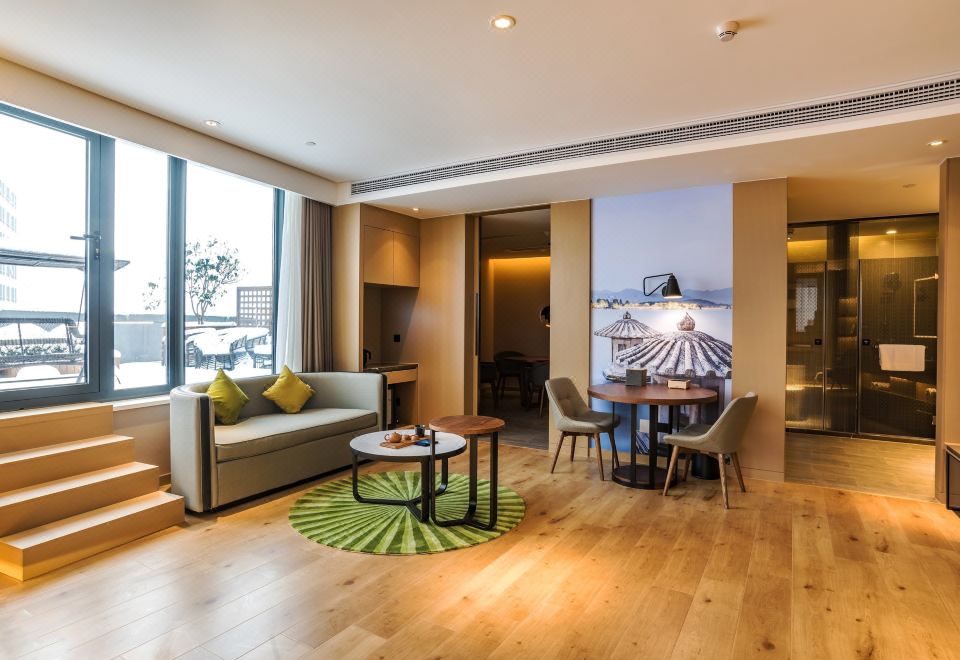 禪意遠景庭院套房