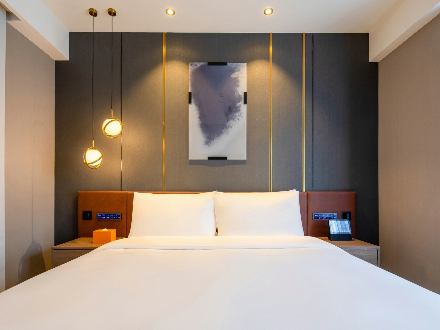 标准大床房（电视投屏+小冰箱+恒温马桶）