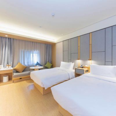雙床房（夢百合床墊+65寸電視可投屏） 全季飯店（蘇州盛澤東方紡織城店）優惠