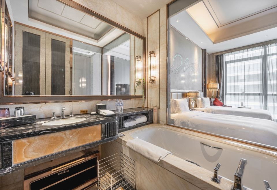 行政楼层豪华双床房（高空揽胜+妙梦深睡床垫+加湿器）