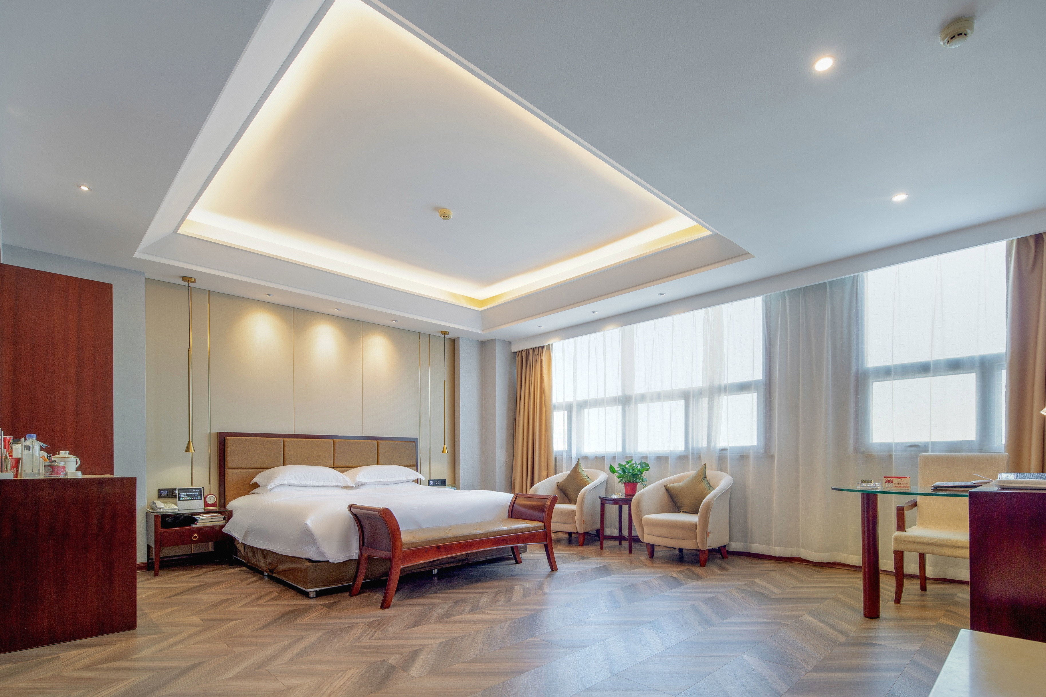 智能行政大床房（小度音箱+助眠床垫）