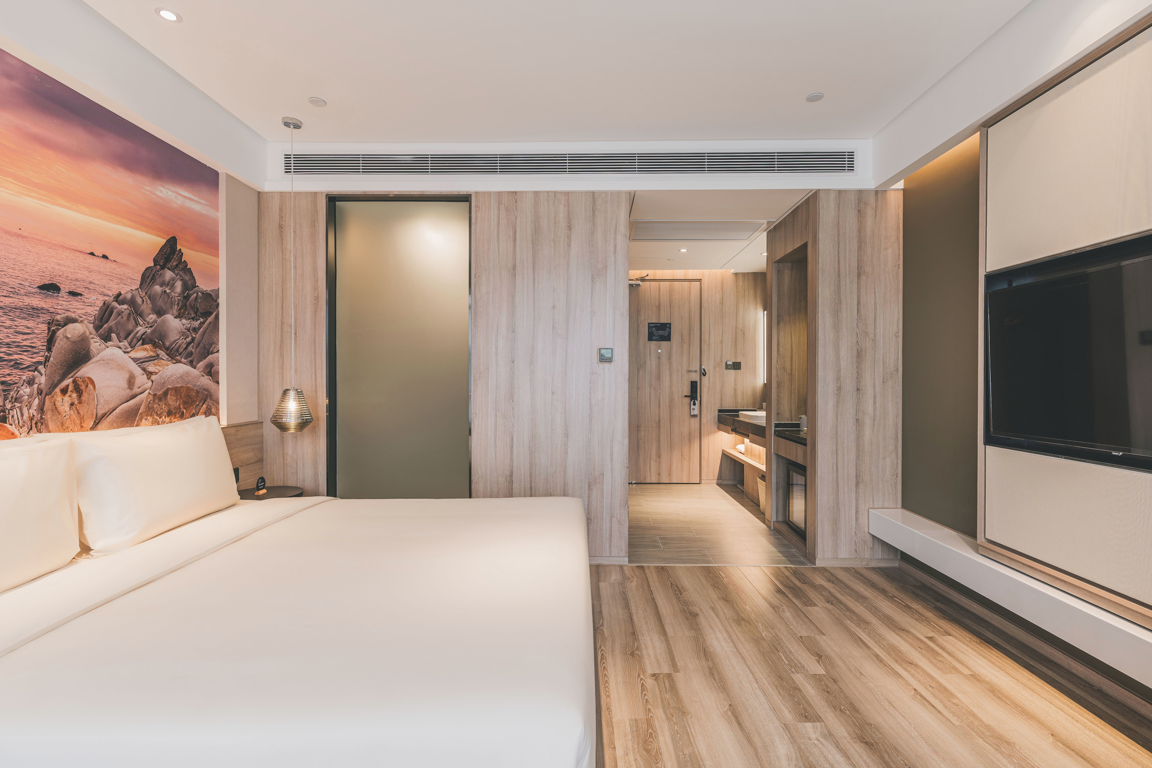 行政大床房（亚朵星球深睡床垫+深睡枕+mini吧小冰箱）