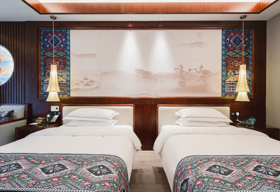 園林豪華地暖雙人間