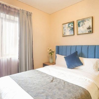 豪華景觀大床房 上海美欣公寓優惠