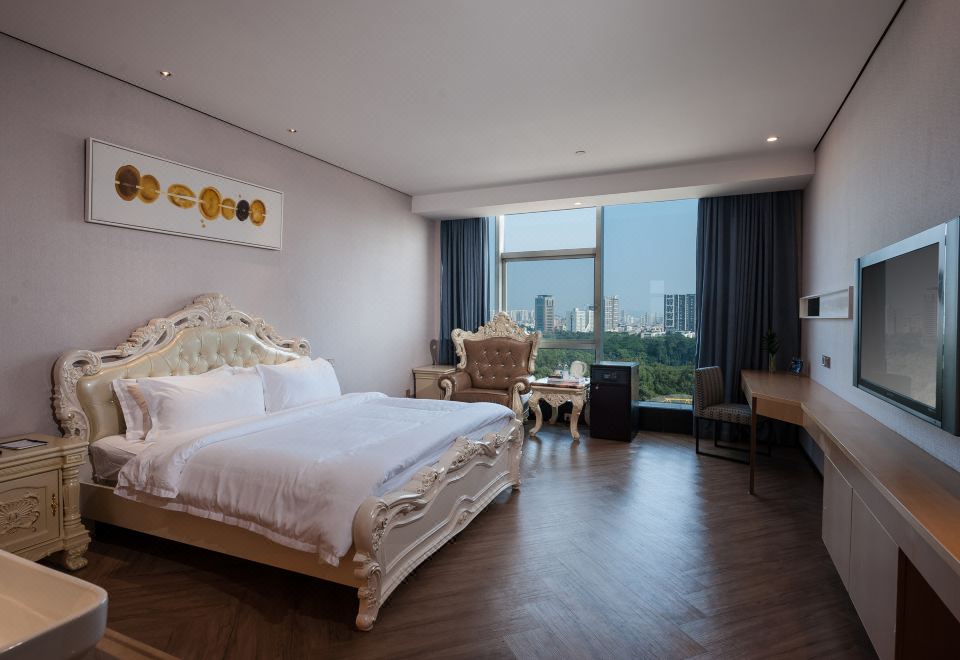 园景大床房（舒适甜寝+公园景观）