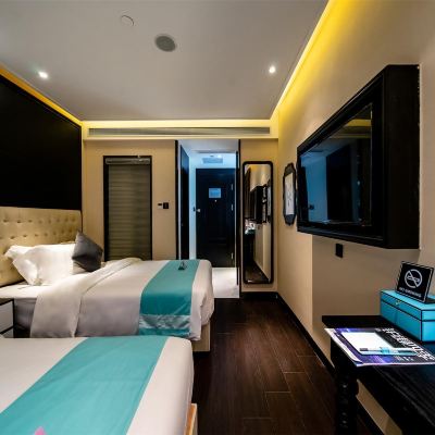 希岸商務雙床房 希岸飯店（廣州客村地鐵站琶洲會展中心店）優惠