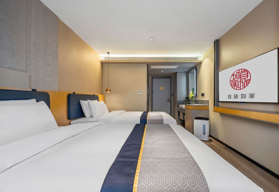 安心睡安睡雙床房（零壓床墊+空氣凈化器）