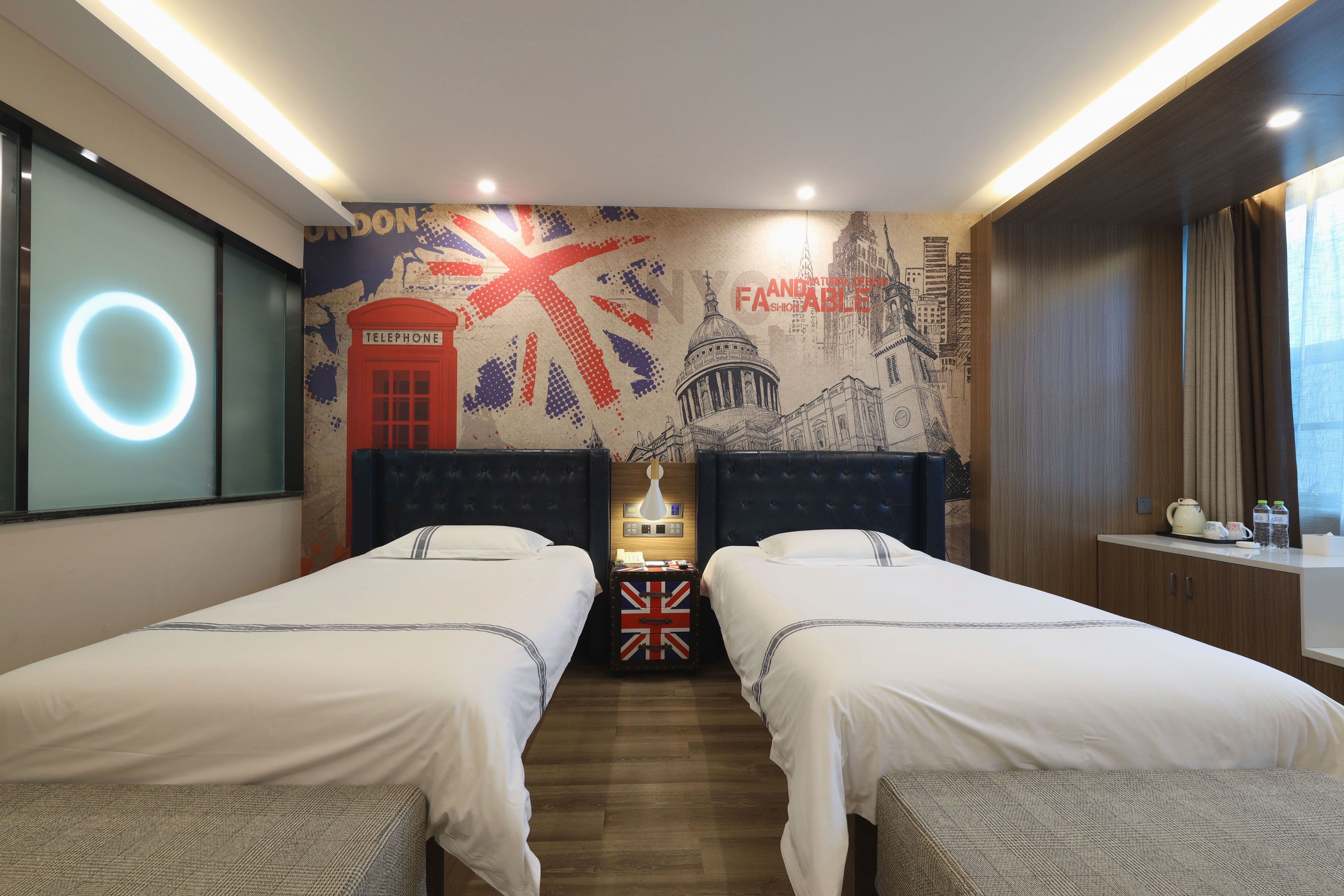 花园尊享双床房