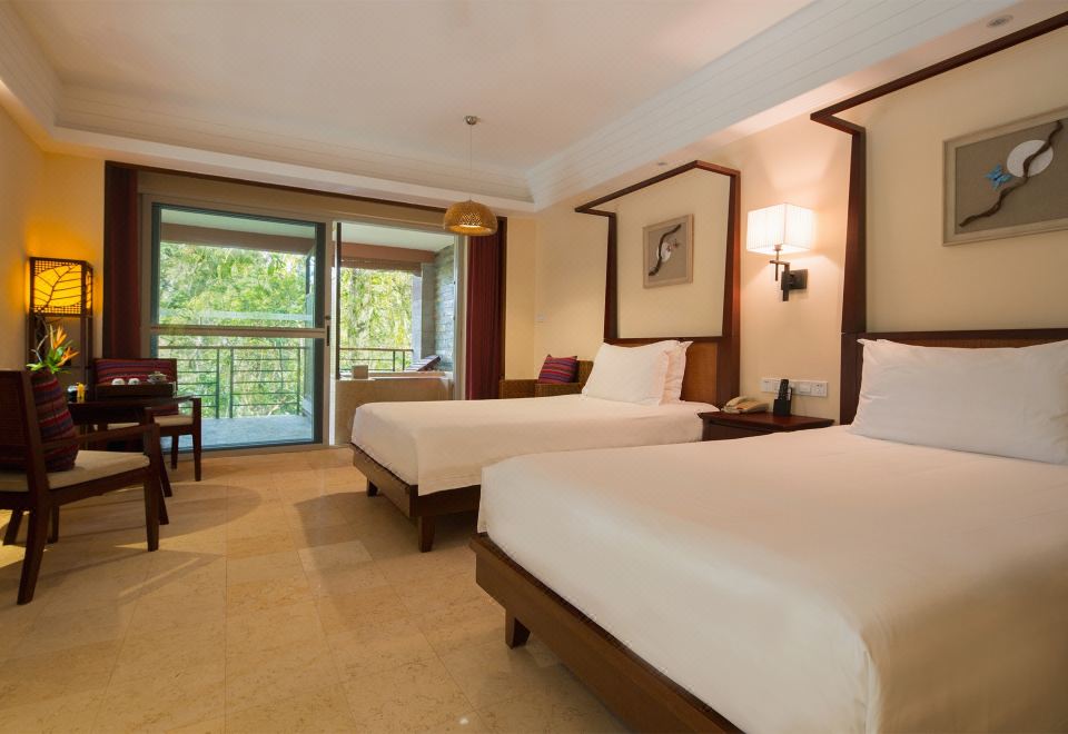 云嶺別墅雙床房（私湯賞景+180度雨林景觀）