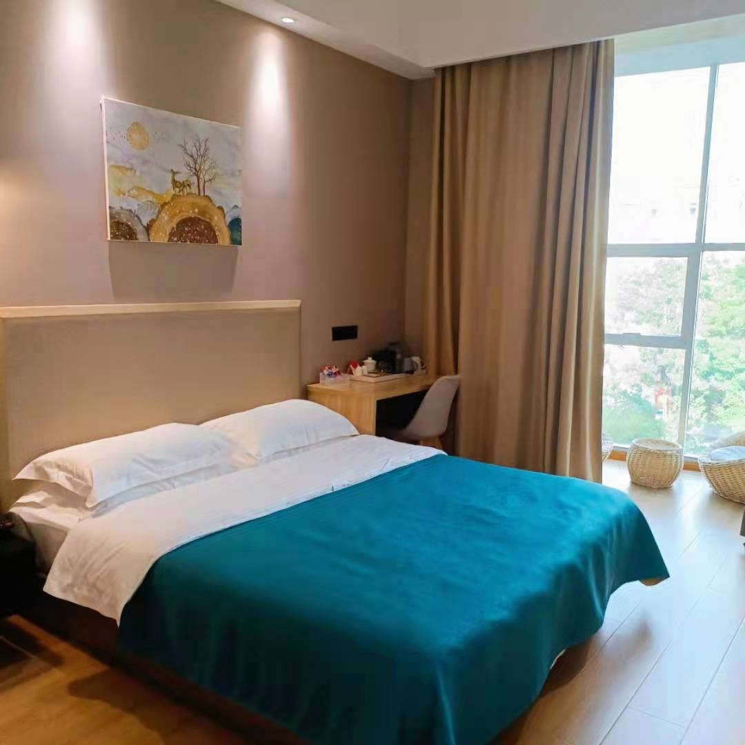 茶藝·望景大床房（智能門鎖+乳膠床墊+小度音響）