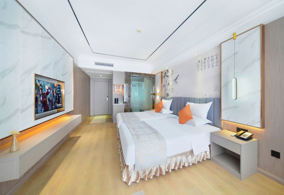 優選舒適丨雙床房 提供洗衣