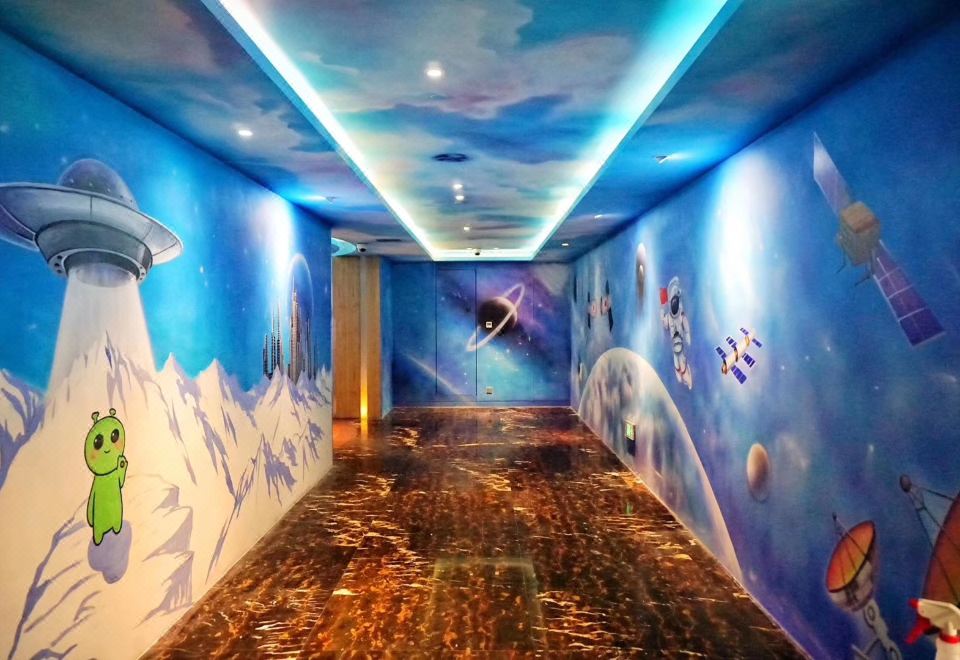 太空主題親子標準間