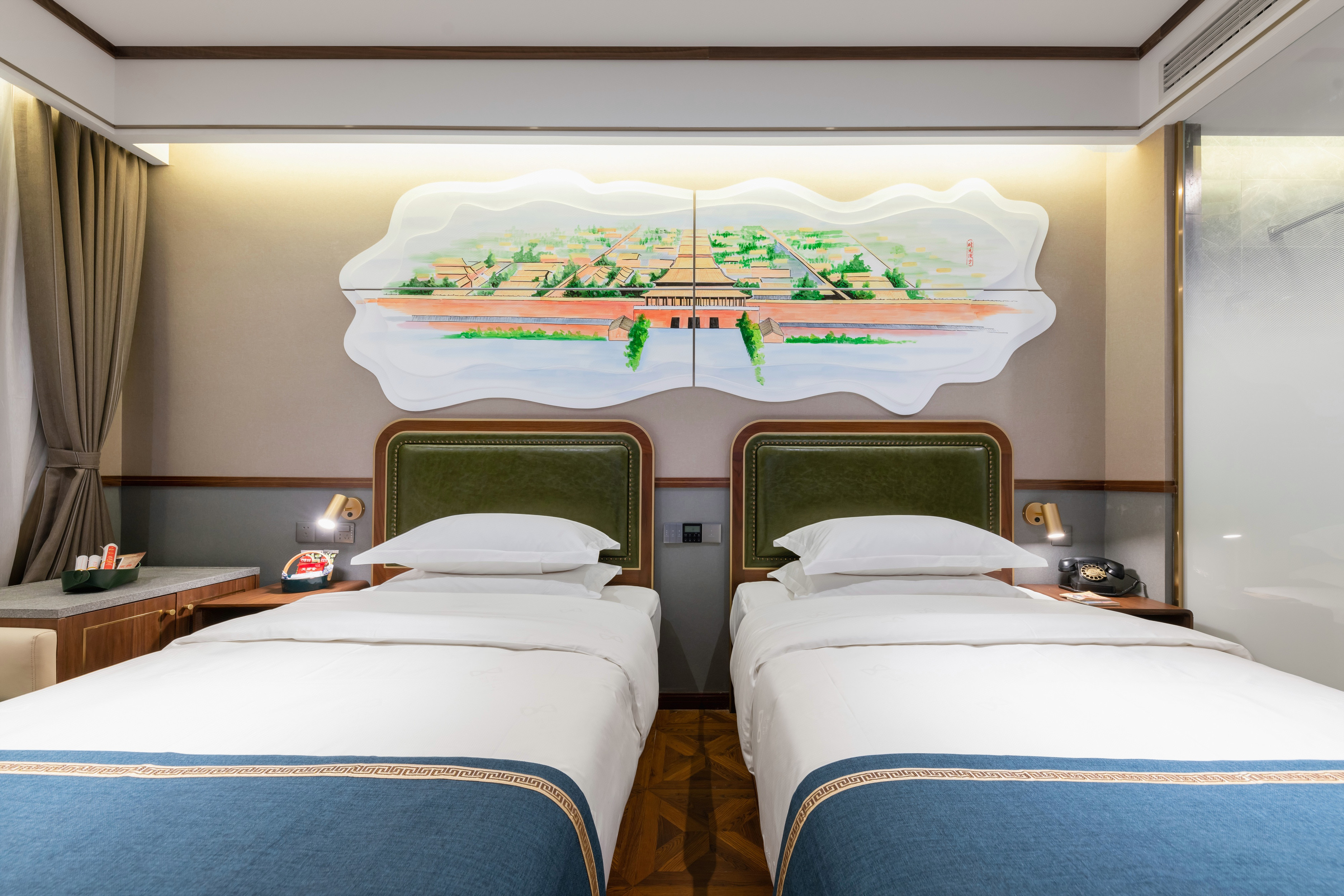 甄选商务双床房（深睡记忆枕+零压床垫+智能投屏）