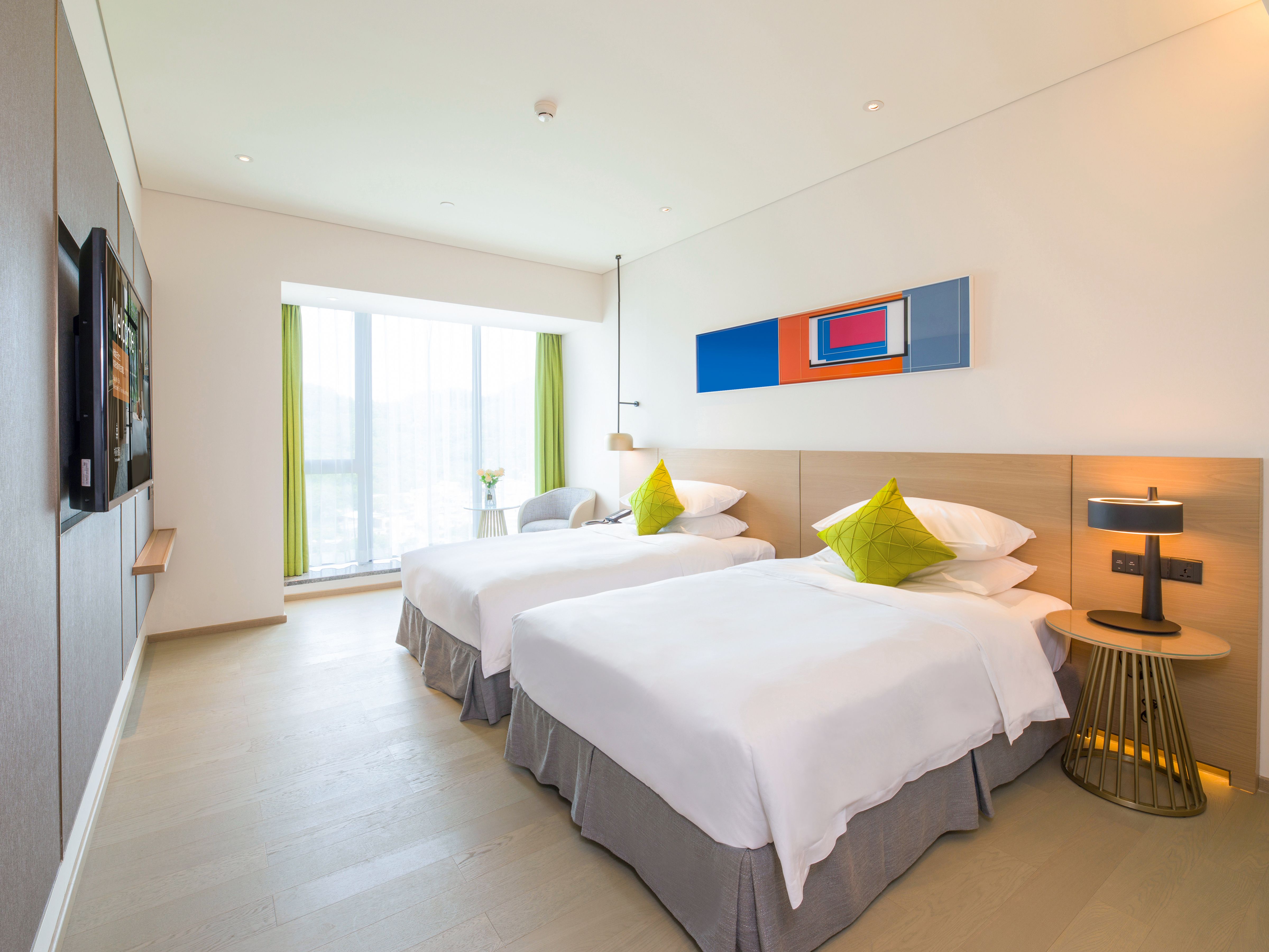 木莲无霾行政双床房