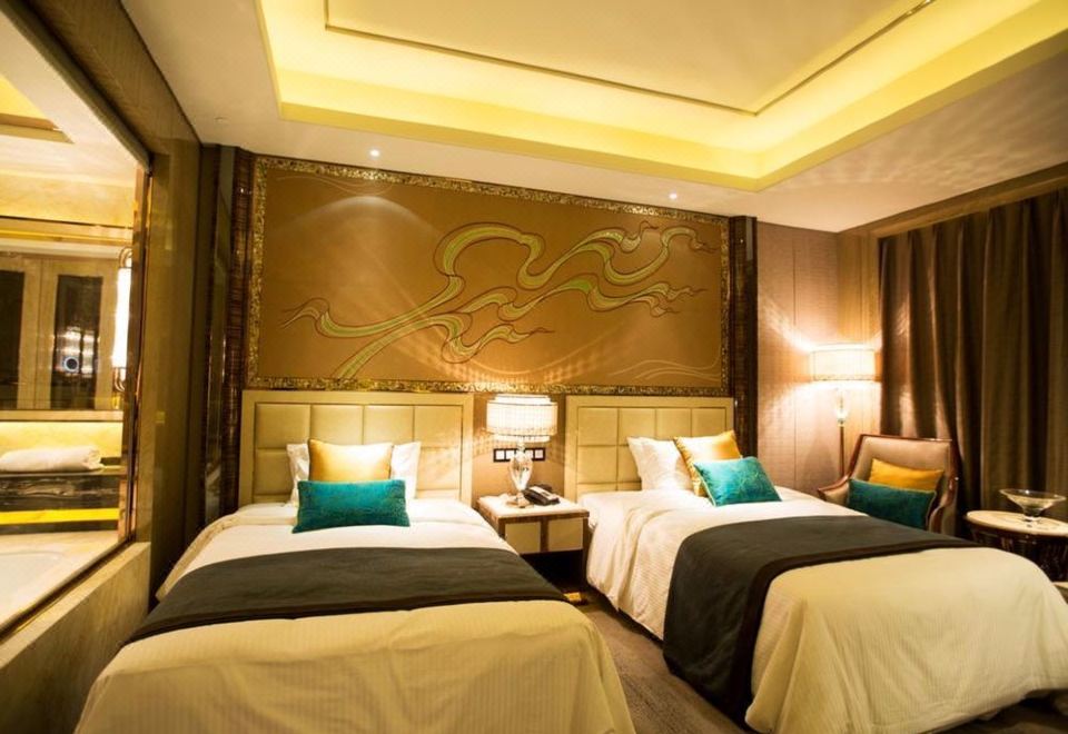 高级豪华双床房（悦享城景+妙梦深睡床垫）