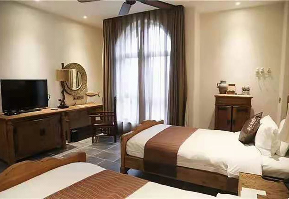 復古城堡雙床房