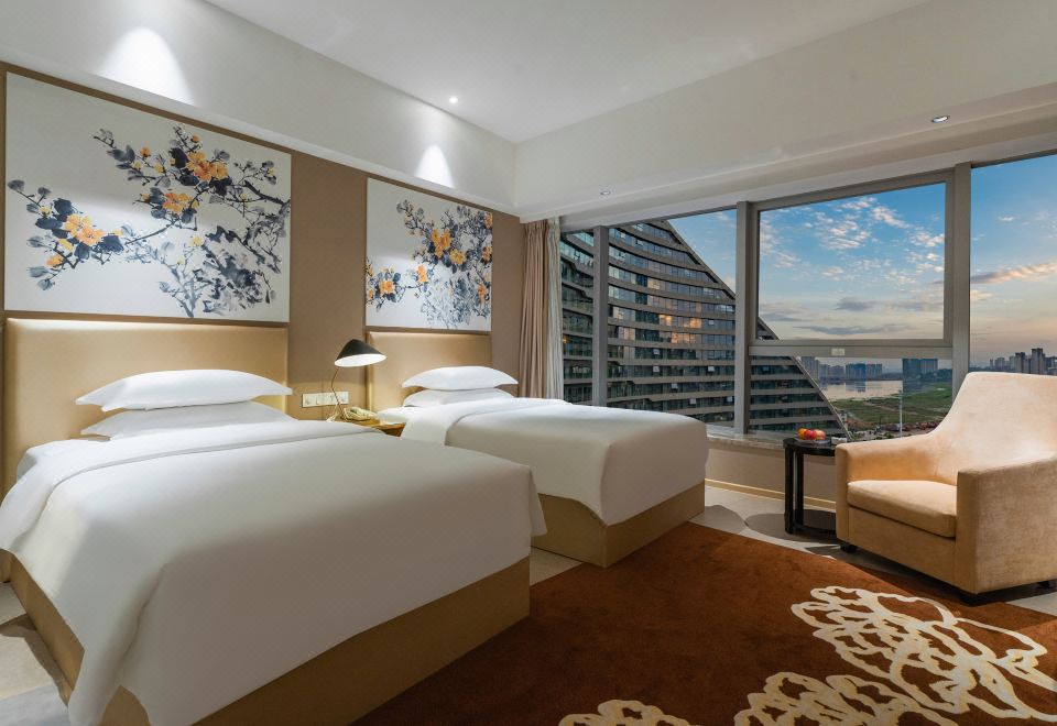 高级双床房（婕珞芙洗护+科勒衞浴+5款枕头+助眠香薰）