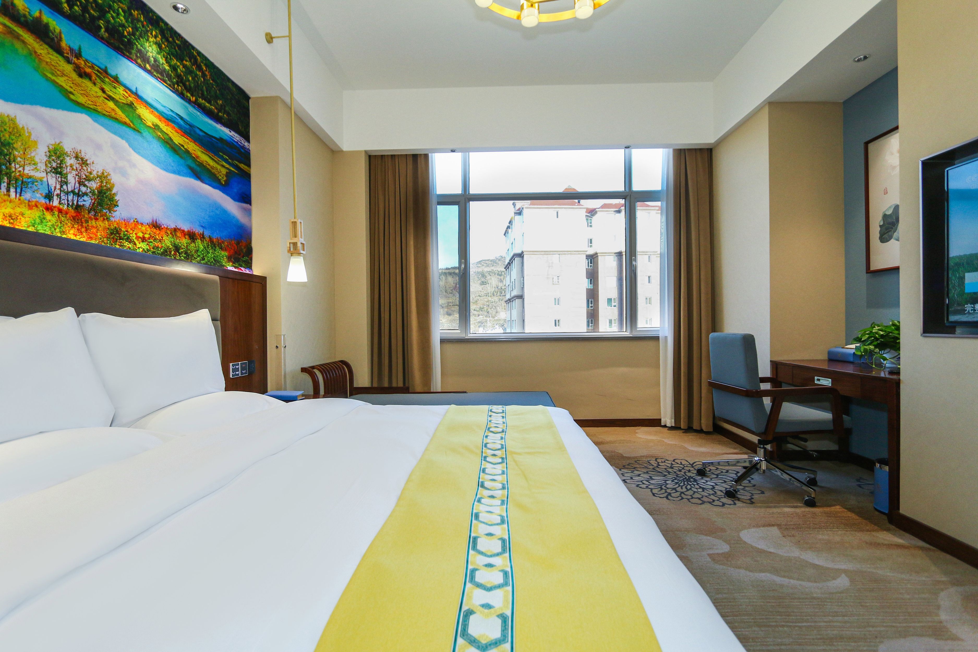 花园行政大床房（斯丽比迪床垫+智能马桶）