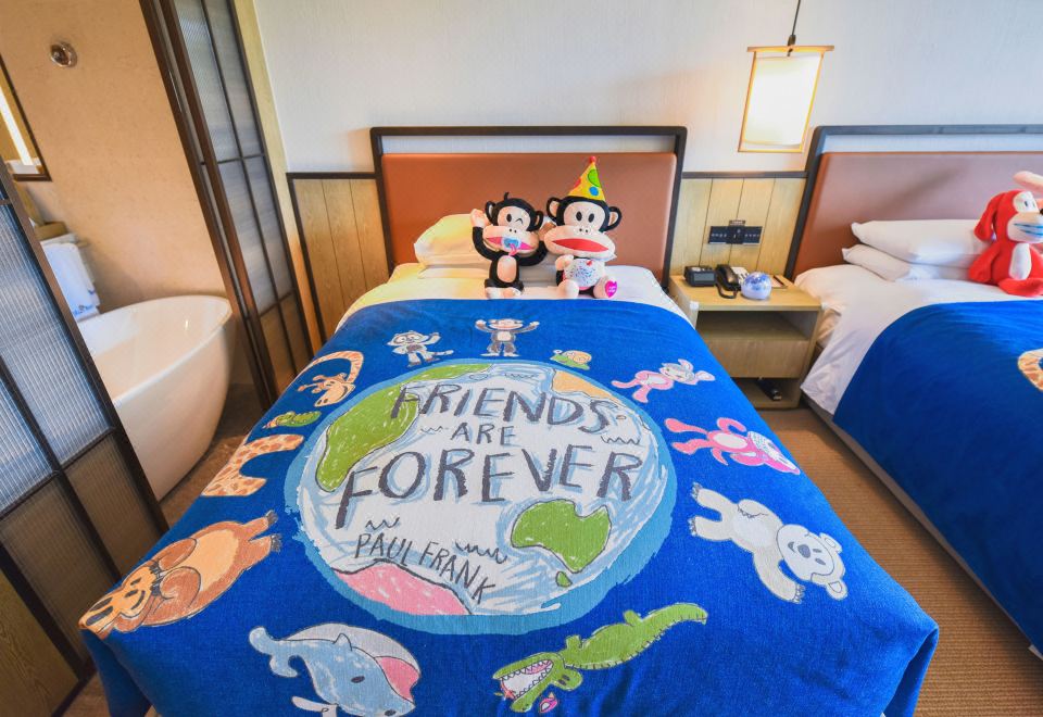 大嘴猴亲子主题房