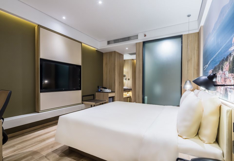 几木大床房（小冰箱+投屏+南向）