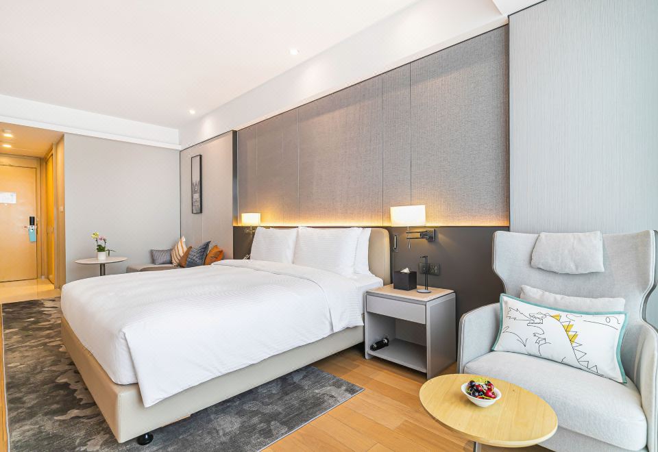 豪華單房公寓（洗烘一體洗衣機+廚房+冰箱）